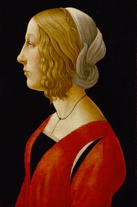 Busto de una joven, c.1485-90